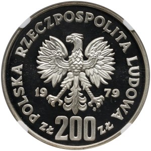 Volksrepublik Polen, 200 Zloty 1979, Mieszko I.