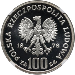 PRL, 100 Zloty 1978, Biber