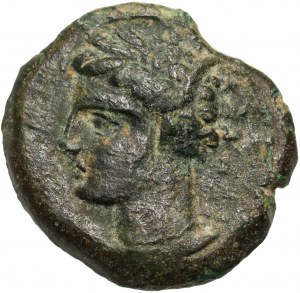 Kartagina, Sycylia, ok. 300 p.n.e., brąz