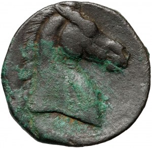 Karthago, Sardinien, 300-264 v. Chr., Bronze