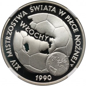 Poľská ľudová republika, 20000 zlotých 1989, XIV. majstrovstvá sveta vo futbale