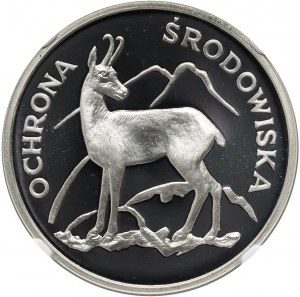 République populaire de Pologne, 100 zlotys 1979, Protection de l'environnement - Kozica