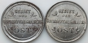 OST, 3 Kopeken 1916 J, Hamburg, 3 Kopeken 1916 A, Berlin