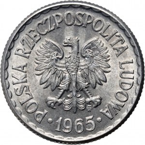 PRL, 1 złoty 1965