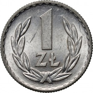 PRL, 1 zloty 1966