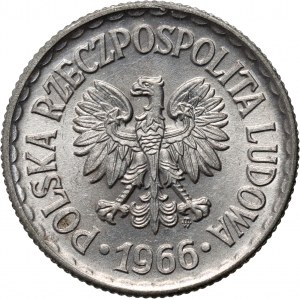 PRL, 1 zlotý 1966