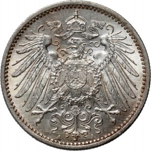Germany, Wilhelm II, Mark 1907 A, Berlin