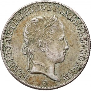 Hungary, Ferdinand V, 20 Krajczar 1846 B, Kremnitz