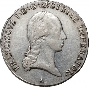 Rakúsko, Francis I, Thaler 1815 A, Viedeň