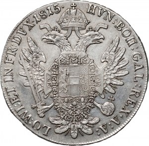 Rakousko, František I., Thaler 1815 A, Vídeň