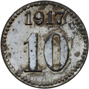 Bnin (Bnin), Magistrát města, 10 fenig 1917 ( od roku 1916 součást Kórniku)