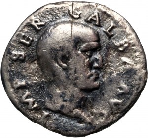 Roman Empire, Galba 68-69, Denar, Rome