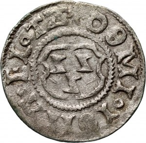 Livonie, évêché de Dorpat, Johannes VI Bey (1528-1543), shilling sans date