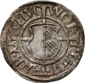 Ordre des chevaliers de l'épée, Wolter von Plettenberg, shilling 1532, Riga