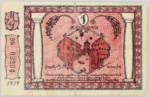 Krakow, Lvov Confectionery, 1 crown 1919, series C