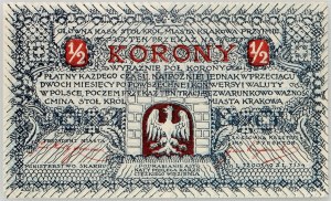 Cracovie, 1/2 couronne 1919