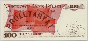 PRL, 100 Zloty 15.1.1975, seltene erste Serie A