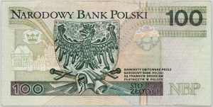 III RP, 100 złotych 25.3.1994, seria zastępcza YB