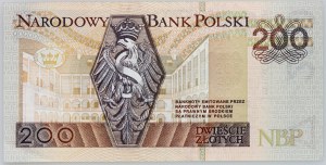 III RP, 200 zlotys 25.3.1994, remplacement série YB
