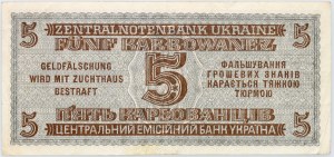 Ukraine, 5 carbovets 10.03.1942