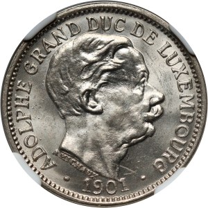 Luxemburg, Adolf, 10 Centimes 1901