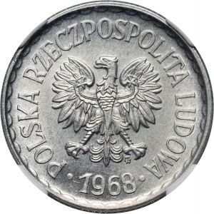 PRL, 1 zlotý 1968