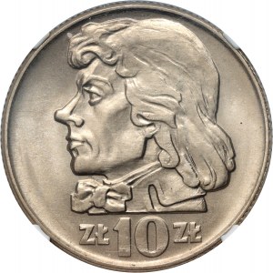 PRL, 10 zloty 1966, Tadeusz Kościuszko