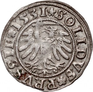 Sigismondo I il Vecchio, scellino 1531, Toruń