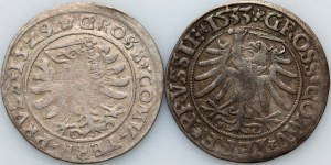 Sigismund I the Old, penny 1529, penny 1533, Torun