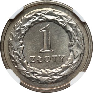 III RP, 1 zloty 1990, Varsovie