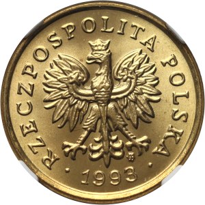 III RP, 5 groszy 1993, Varšava