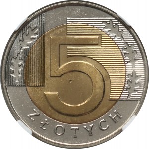 III RP, 5 złotych 1996, Warszawa