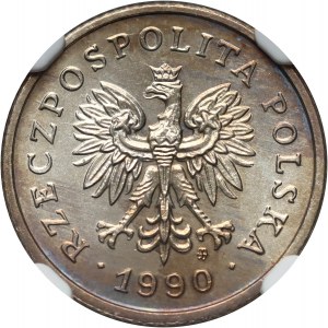 Third Republic, 20 pennies 1990, Warsaw