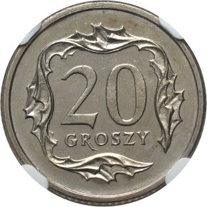 III RP, 20 groszy 2002, Varsavia