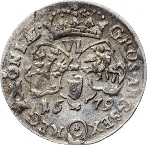 Jean III Sobieski, six pence 1679 TLB, Bydgoszcz
