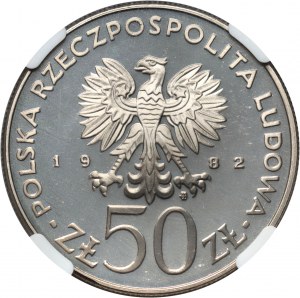 PRL, 50 złotych 1982, Bolesław III Krzywousty