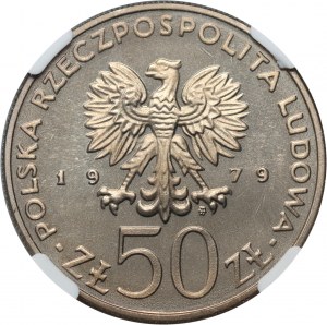 PRL, 50 złotych 1979, Mieszko I
