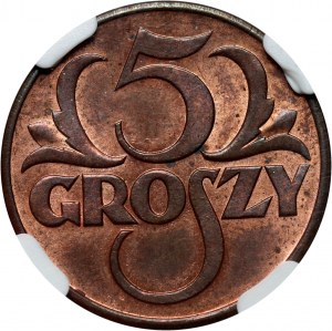 Second Republic, 5 pennies 1938
