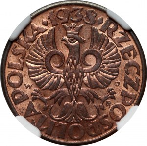 Second Republic, 5 pennies 1938