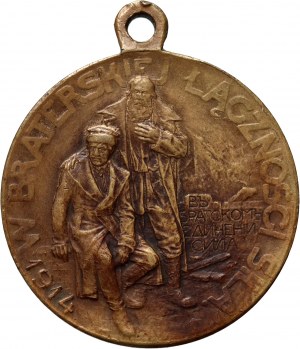 Polonia, medaglia del 1914, russi - Ai fratelli polacchi