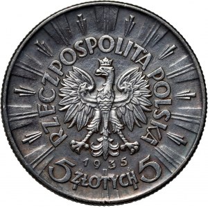 II RP, 5 złotych 1935, Warszawa, Józef Piłsudski
