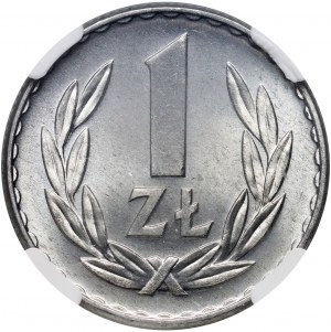 PRL, 1 zloty 1949, aluminum