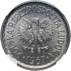 PRL, 1 zlotý 1967