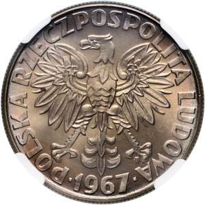 PRL, 10 zlotých 1967, Maria Skłodowska Curie