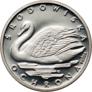 PRL, 1000 złotych 1984, Ochrona Środowiska - Łabędź, PRÓBA