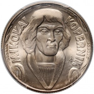 Poľská ľudová republika, 10 zlotých 1965, Nicolaus Copernicus