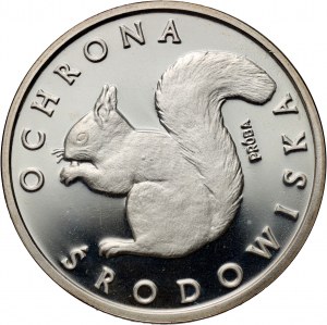 PRL, 1000 gold 1985, Squirrel, SAMPLE