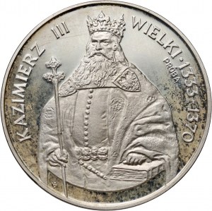 PRL, 1000 złotych 1987, Kazimierz III Wielki, PRÓBA