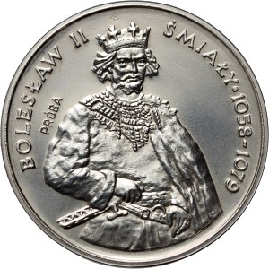 PRL, 200 złotych 1981, Bolesław II Śmiały półpostać, PRÓBA