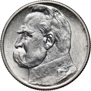 II RP, 2 zlotys 1934, Varsovie, Józef Piłsudski